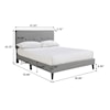 Accentrics Home Fashion Beds Full Upholstered Bed