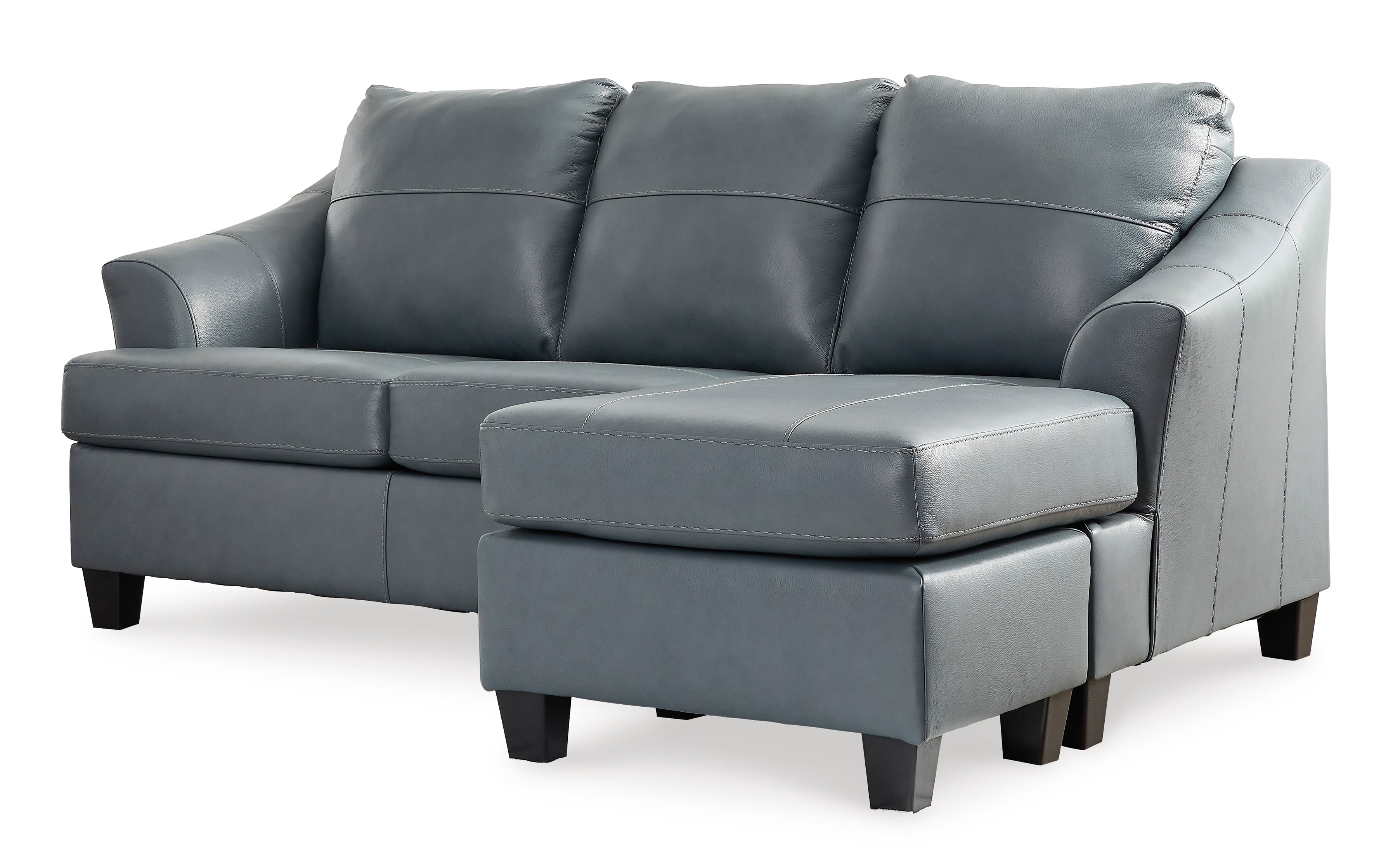 Signature Design By Ashley Genoa ASHH-4770518 Leather Match Sofa Chaise ...