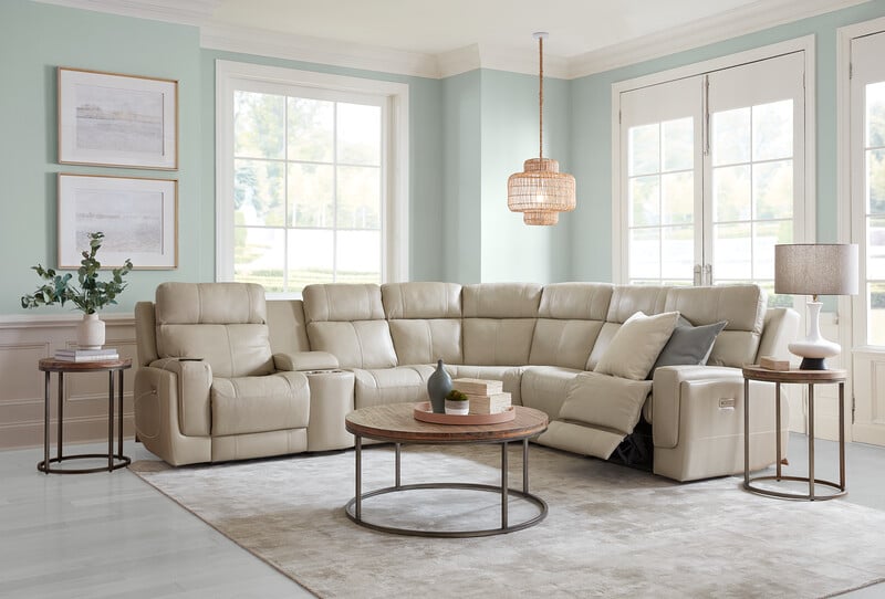 Palliser Hargrave Hargrave 4-Seat Corner Curve Sectional