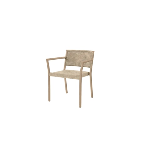 Woven Dining Arm Chair