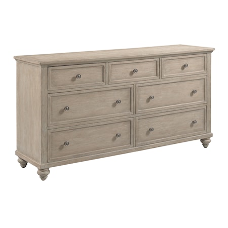 Miriam Six Drawer Dresser - Breve