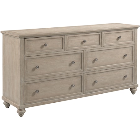 Miriam Six Drawer Dresser - Breve