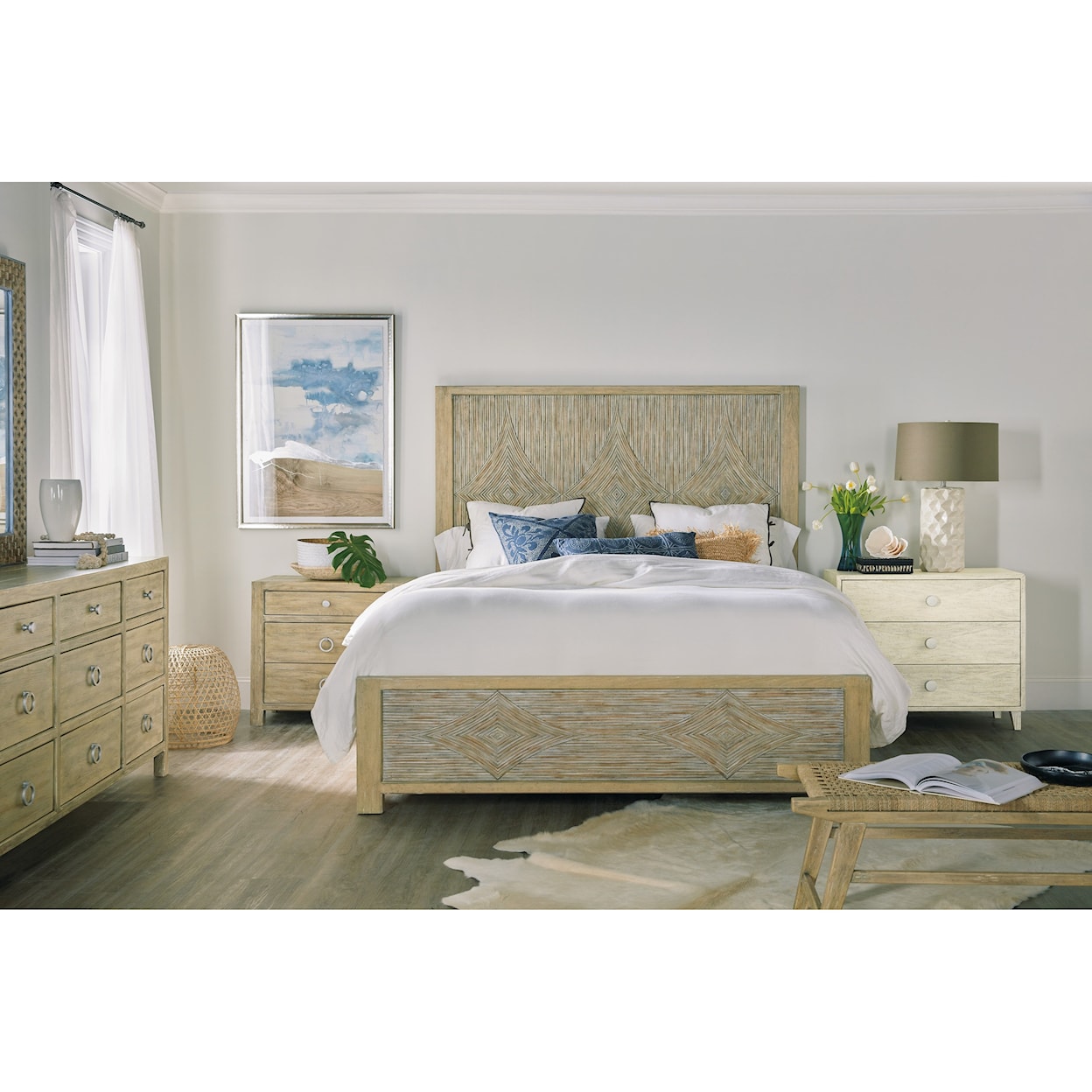 Hooker Furniture Surfrider King Panel Bed