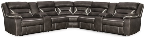3-Piece Power Reclining Sectional