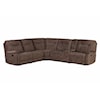 Carolina Living Cooper 6 Piece Modular Manual Reclining Sectional