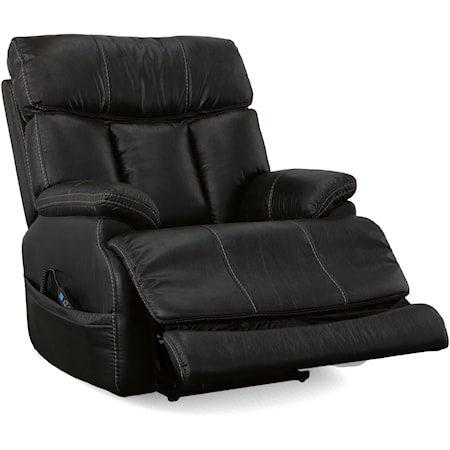 Transitional Power Lift Recliner with Power Headrest and Lumbar