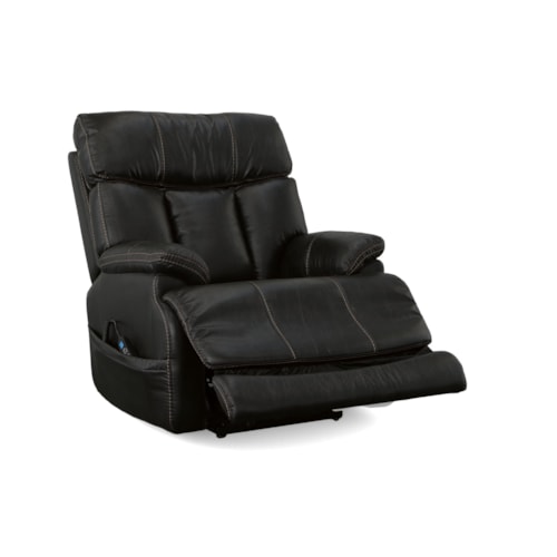 Transitional Power Lift Recliner with Power Headrest and Lumbar