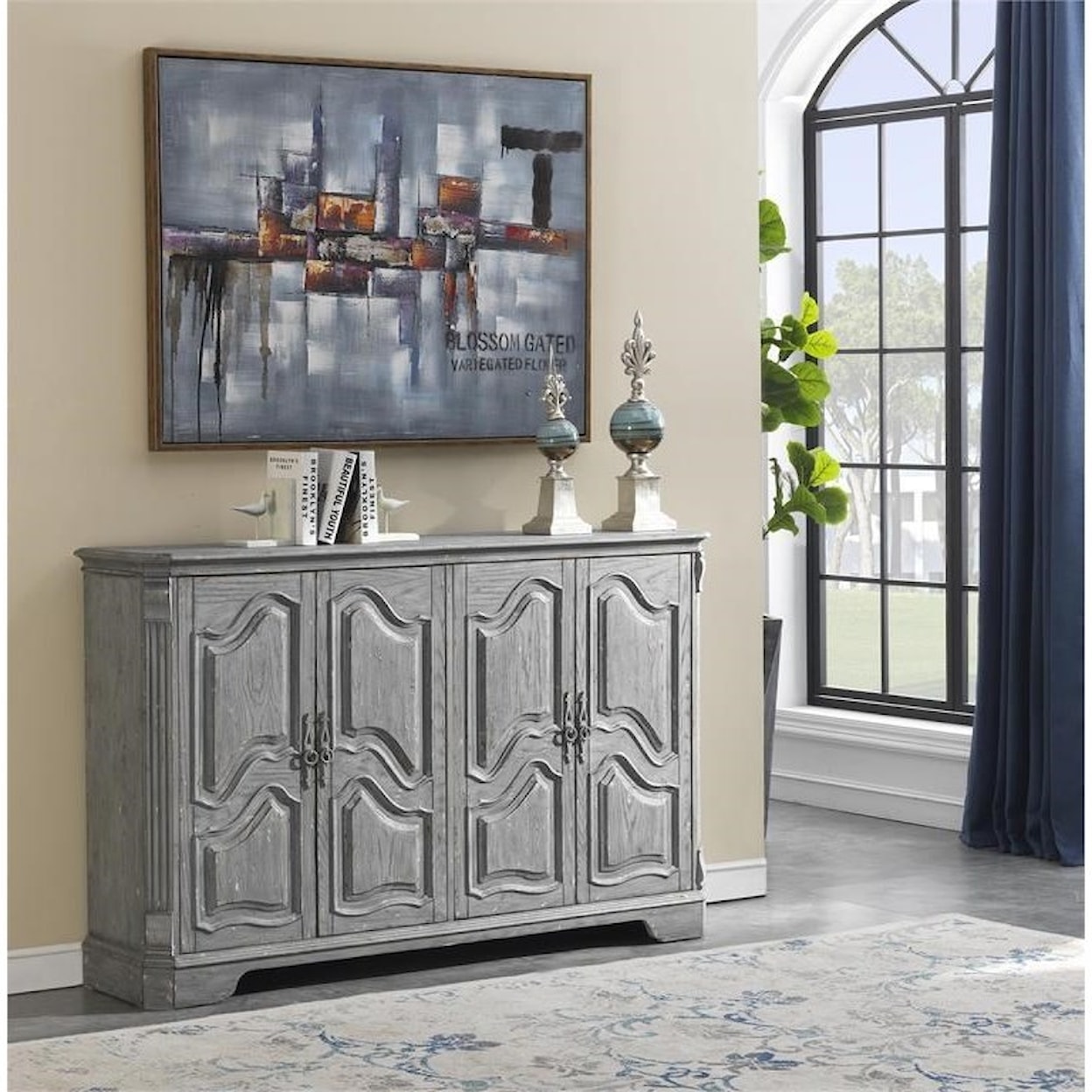 C2C C2C Accents 4-Door Credenza