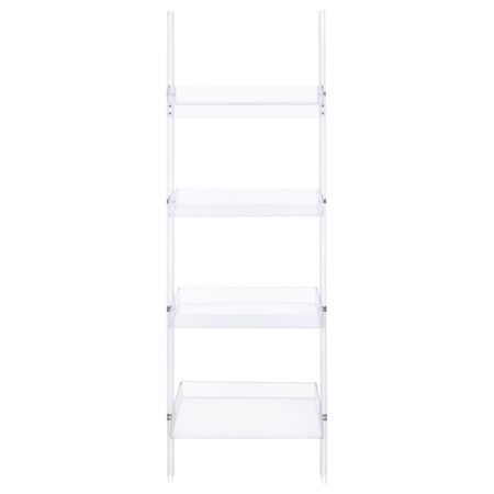 72-inch 4-shelf Ladder Bookshelf