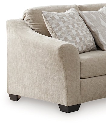 3-Piece Sectional With Cuddler