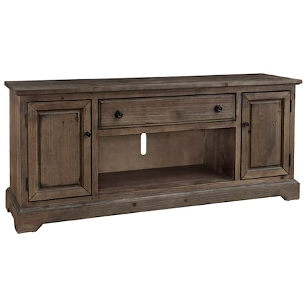 Transitional 74" TV Console