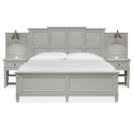 Complete Cal.King Wall Bed