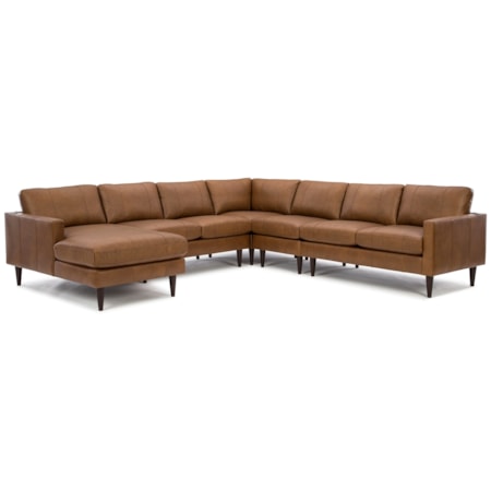 6-Seat Sectional Sofa w/ LAF Chaise