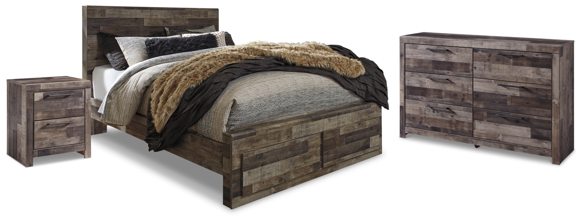 Ashley Signature Design Derekson B200B53 Queen Panel Storage Bed ...