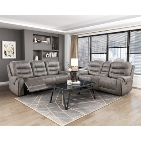 2-Piece Reclining Living Room Set