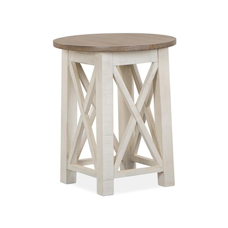 Round End Table