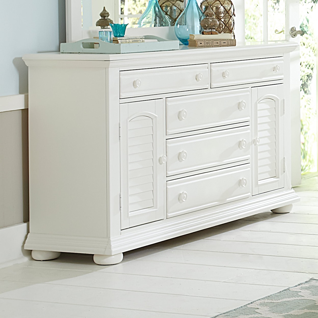 Libby Summer House 5-Drawer Dresser