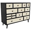 Prime Papillon 13 Drawer Sideboard