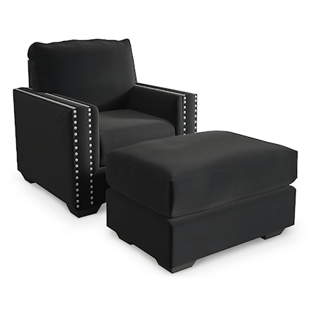 Chair And Ottoman