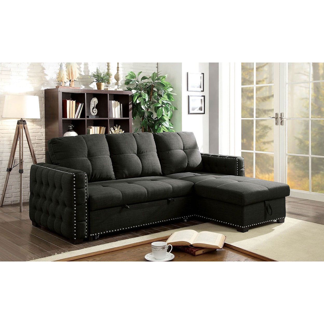 Furniture of America - FOA Demi Sleeper Sofa