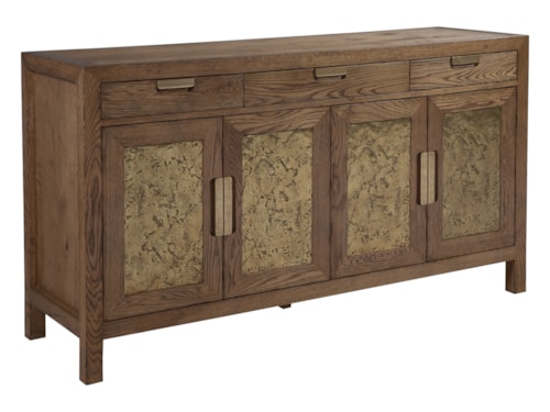 Transitional 4-Door Buffet