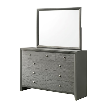 Dresser and Mirror