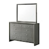 Crown Mark DENKER Dresser and Mirror