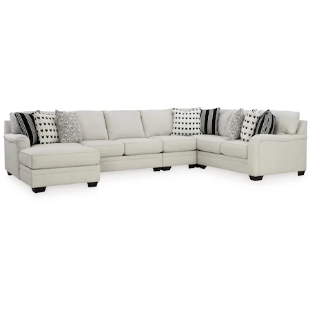 5-Piece Sectional with Chaise