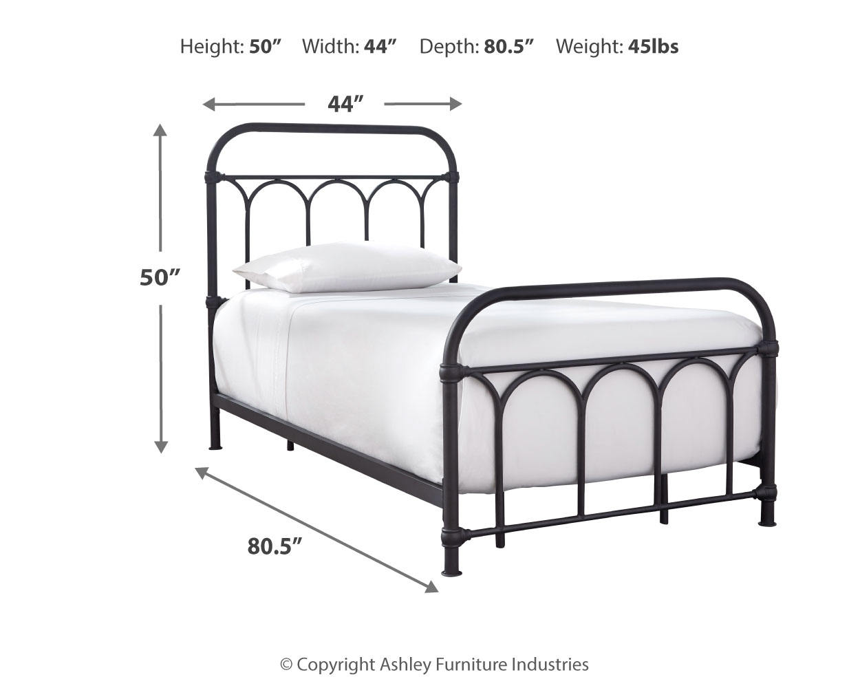 Twin Metal Hdbd/Ftbd/Rails