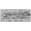 Uttermost Art Weathered Stone Hand Painted Canvas