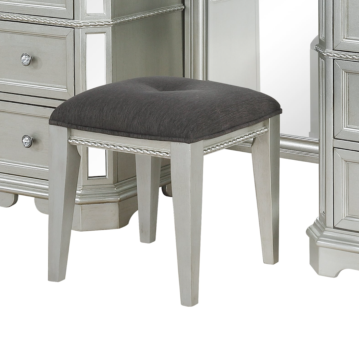 Lifestyle Silver SILVER STOOL |