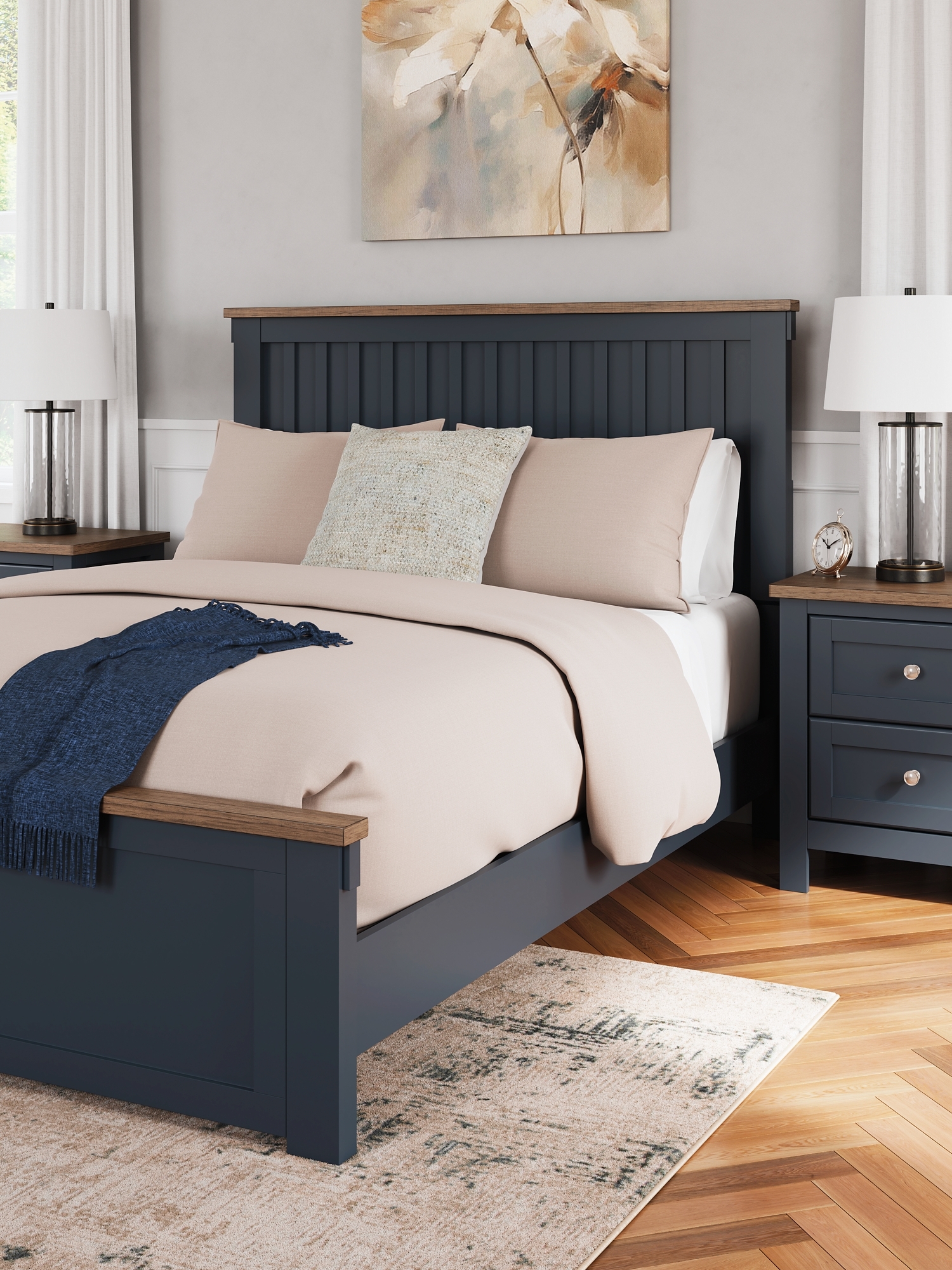 Signature Design by Ashley Landocken Queen Panel Bed