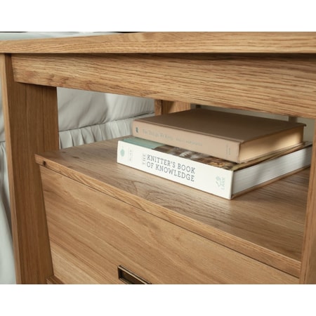 1-Drawer Trestle Nightstand