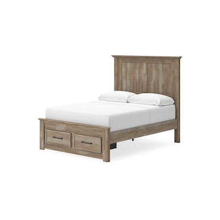 Queen Panel Bed