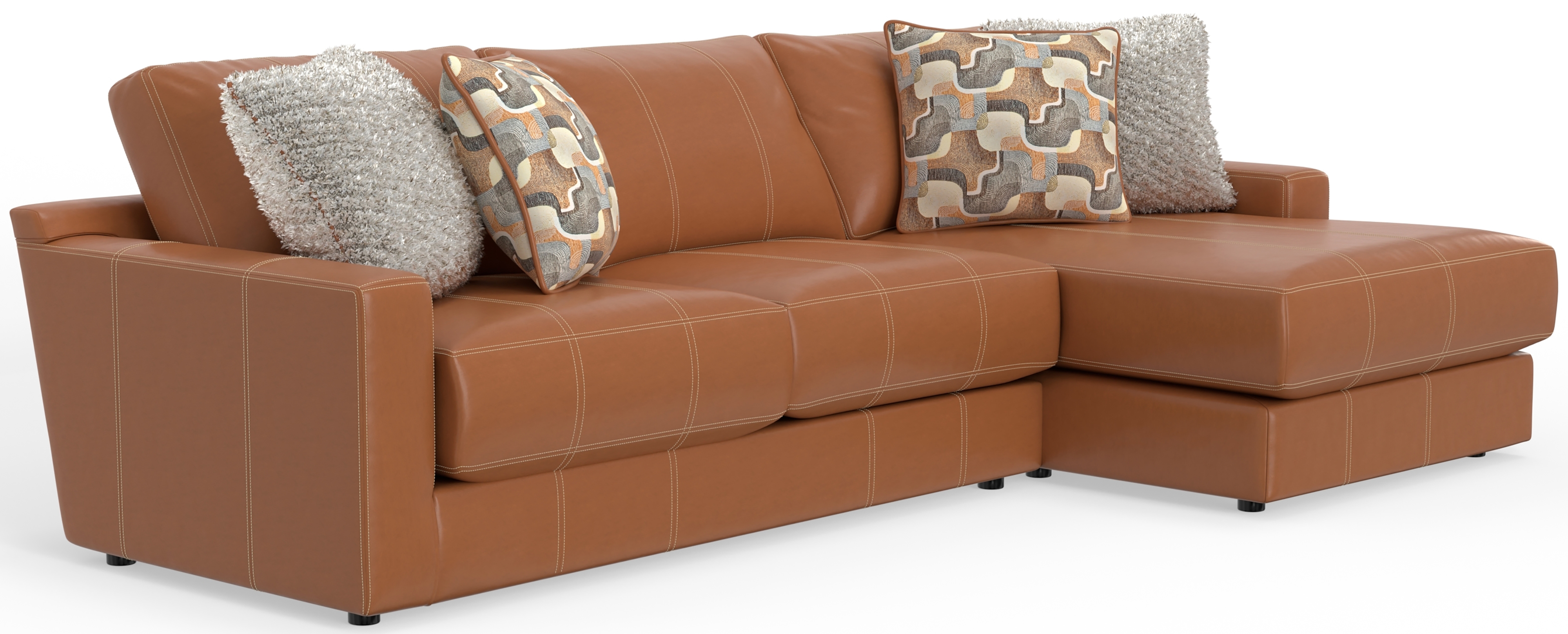 2-Piece Sectional Sofa with Chaise