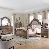 Transitional Queen 5-Piece Bedroom Set 