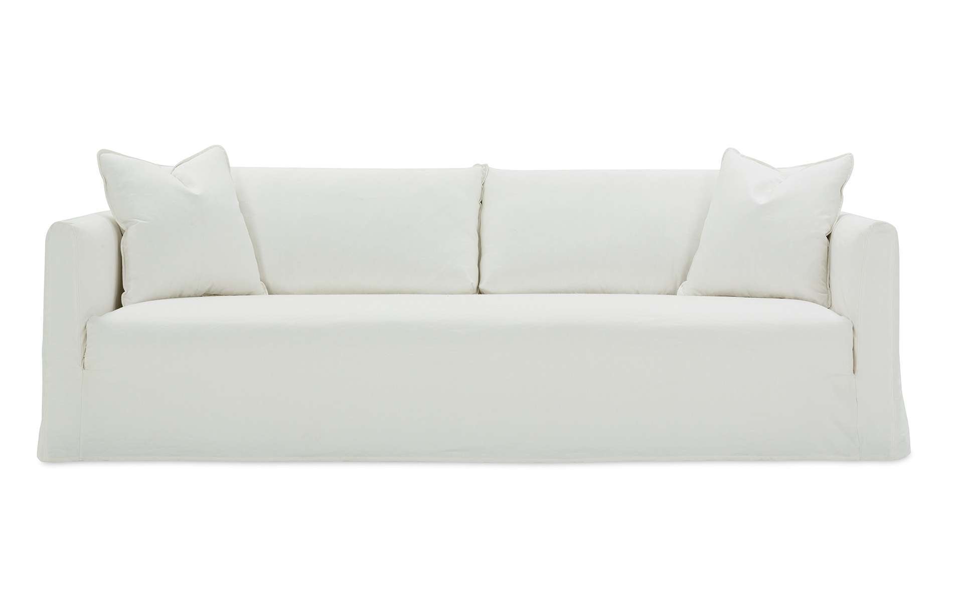 90" Sofa with Slipcover