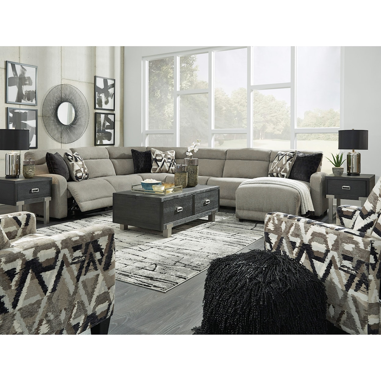 Signature Design by Ashley Colleyville Power Reclining Living Room Group