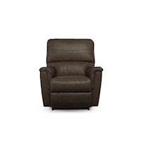 Casual Power Rocker Recliner with Power Headrest & Lumbar