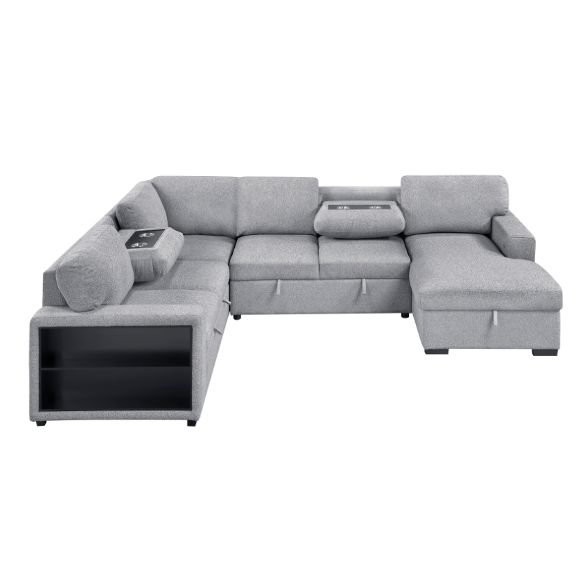 Homelegance Pompano  4-Piece Sectional Sofa