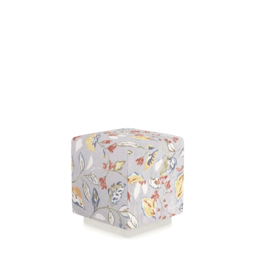 Transitional Customizable Upholstered Cube Bench