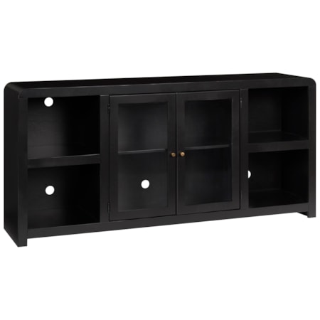 6-Shelf 71" Console with 2-Doors