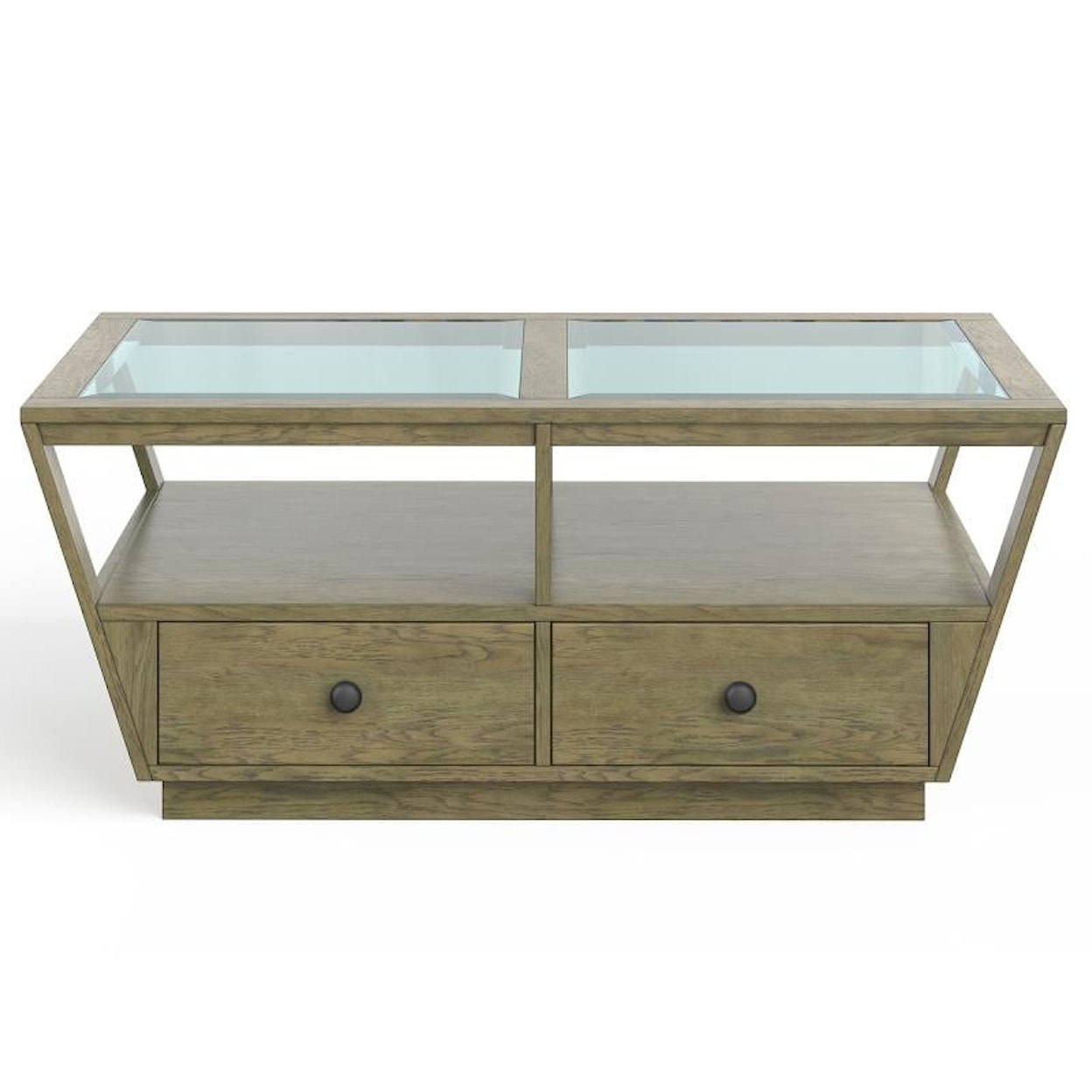 Magnussen Home Hardison Occasional Tables 2-Drawer Cocktail Table