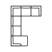 L-Shape Sectional w/ Chaise