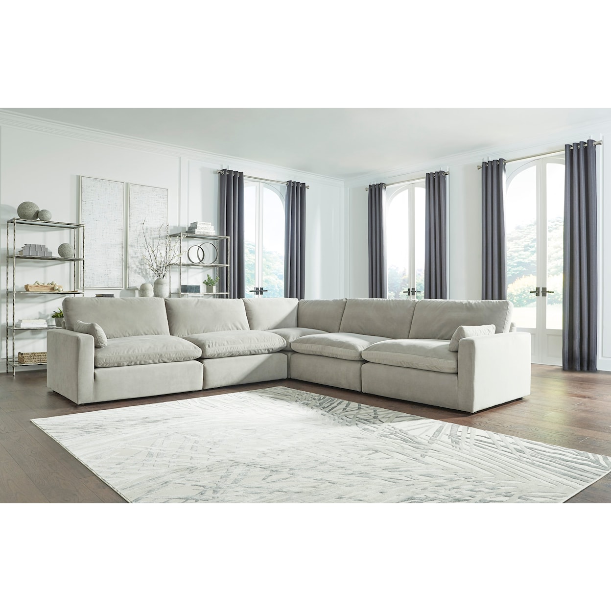 Benchcraft Sophie 5-Piece Sectional
