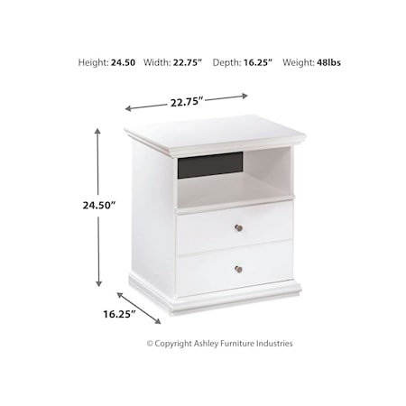 1-Drawer Nightstand