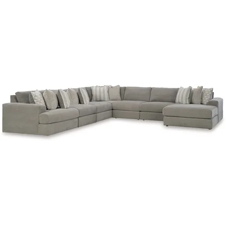 7-Piece Sectional With Chaise