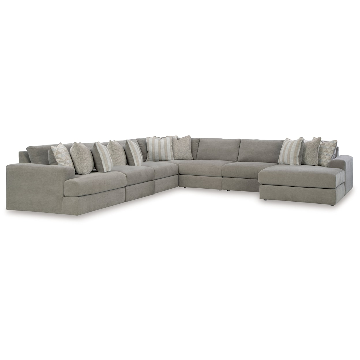 Ashley Signature Design Avaliyah 7-Piece Sectional With Chaise