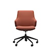 Stressless by Ekornes Laurel Laurel Large Low-Back Office Chair w Arms