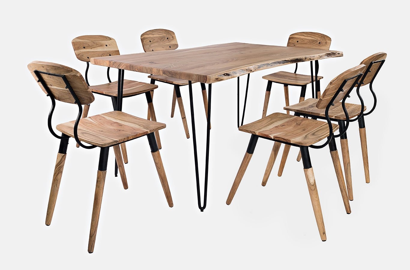 60&amp;quot; Dining Table with 6 Chairs